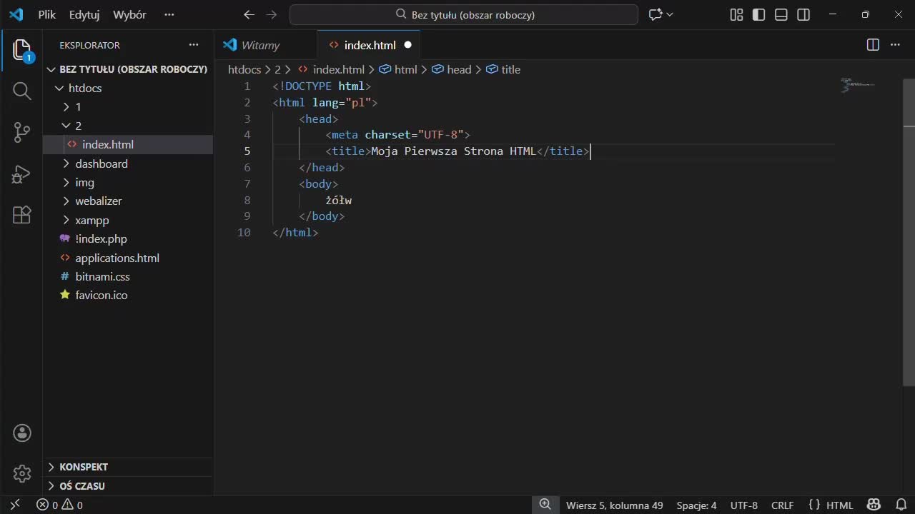 2- Struktura dokumentu HTML